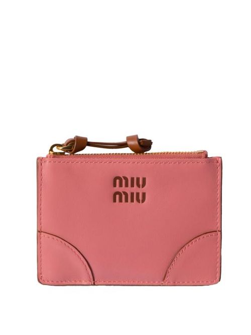 25FW 미우미우 지갑 5MC0932CV6 F04AN PINK PURPLE