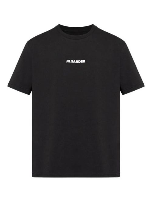 [해외] 26SS 질샌더 반팔 티셔츠 J22GC0237J20103 001 BLACK
