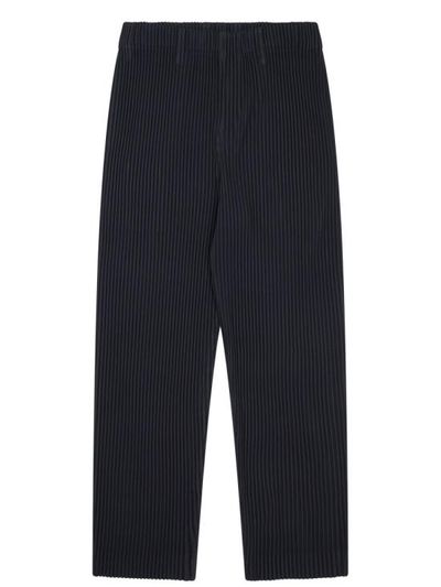 [해외] 25SS 옴므 플리세 이세이 미야케 스트레이트 팬츠 HP57JF550 75 BLACK