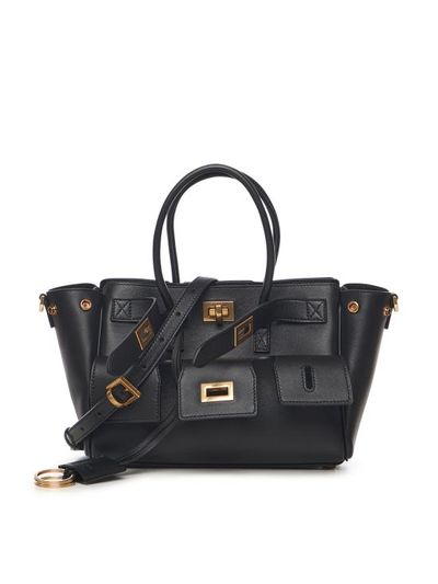 [해외] 25FW 발렌시아가 벨 에어 캐리 미니 올 백 835732 2ABAV1000 Black