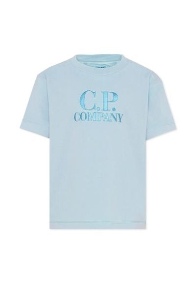 [해외] 26SS [키즈] 씨피 컴퍼니 티셔츠 CNM00Q LAA17 41372 LIGHT BLUE