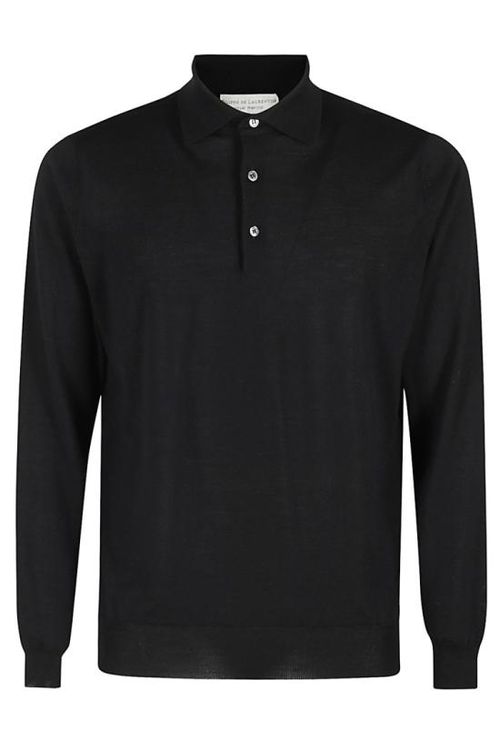[해외] 25FW 필리포 드 로렌티스 폴로 티셔츠 PL1ML RM16R 097 Black