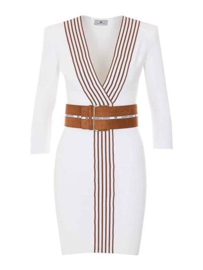 [해외] 엘리자베타프랜치 미디 스커트 AM01S61E2AQ6 White