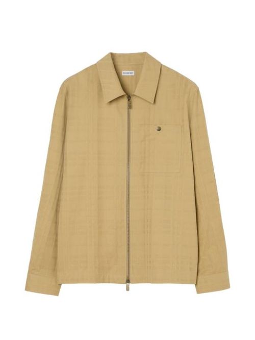 버버리 셔츠 8121988 C4776 Sandstorm beige chk