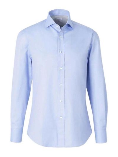 [해외] 26SS 브루넬로 쿠치넬리 긴팔 셔츠 MBUC41718C038 Light Blue