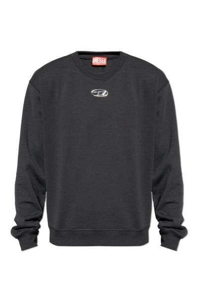 [해외] 디젤 긴팔 티셔츠 S 노름 아이오드 스웨트셔츠 블랙