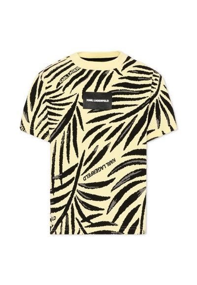 [해외] 26SS [키즈] 칼라거펠트 티셔츠 Z31104 556 YELLOW