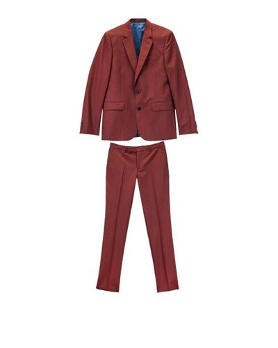 [해외] 25FW 폴 스미스 수트 세트 M1R 1457 M00002 27A BORDEAUX