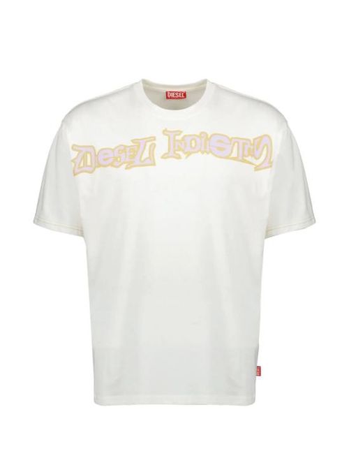 [해외] 26SS 디젤 T-Adjust-V2 반팔 티셔츠 A199830QIAM141 WHITE