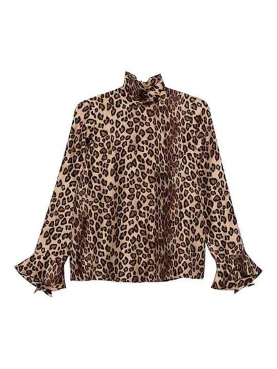 [해외] 25FW 알베르토비아니 블라우스 MM846SE310667 Animal Print