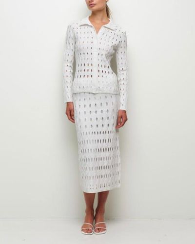 [해외] 조나단 심카이 가디건 엘스워스 니트  아이보리