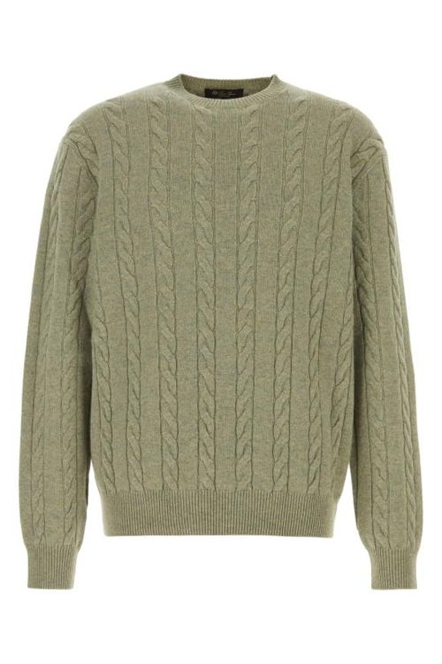 로로피아나 시더 크루넥 점퍼 베이지 FAQ4517