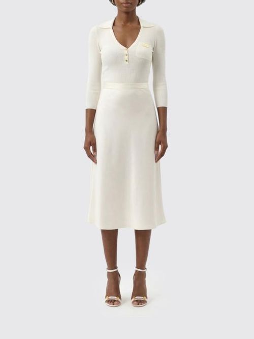 [해외] 26SS 엘리자베타프랜치 롱 원피스 AM13B61E2 360 White