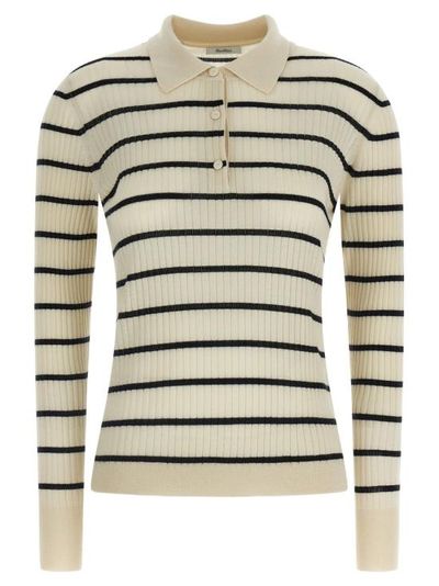 [해외] 막스마라 스웨터 Max Mara Mxp Gitano 폴로 셔츠 블루