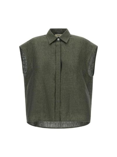 [해외] 26SS 에르노 블라우스 CM000049D 17105Z7400 Green