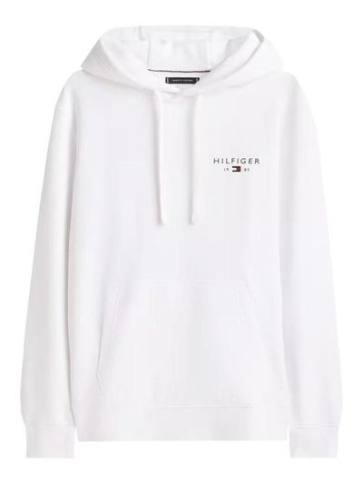 26SS 타미힐피거 후드 티셔츠 MW0MW41429YBR White