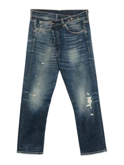 [해외] 24FW 알13 KELLY 캘리 크로스오버 데님 팬츠 R13W2048D144C Blue