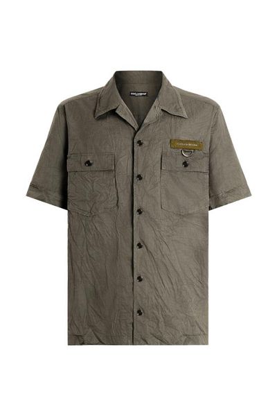 [해외] 26SS 돌체앤가바나 셔츠 G50E3TFU5YP N0755 Grigio scuro 4