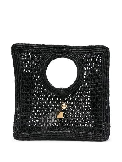 26SS 자크뮈스 스피아자 스몰 스퀘어 백 BAW00421AW00513 990 BLACK DOM