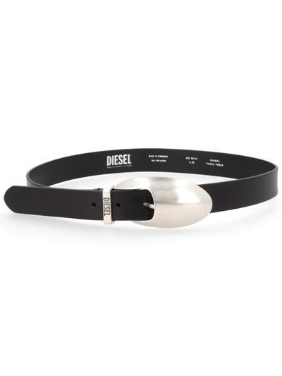 [해외] 26SS 디젤 가죽 벨트 X10893 PR666T8013 BLACK