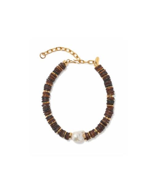 [해외] 리지 포르투나토 목걸이/팬던트 빌바오 칼라 II 목걸이 딥 코코아 브라운