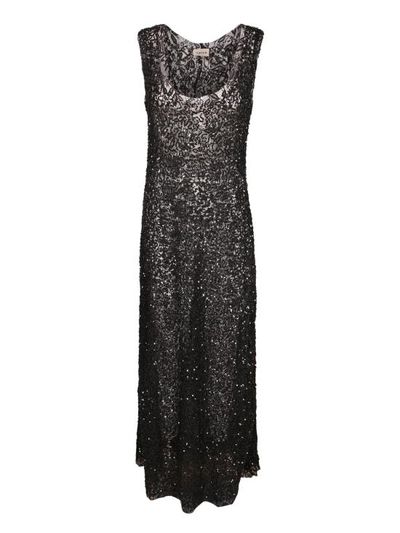 [해외] 26SS 파로쉬 롱 원피스 D722562 NOODLES 013 Black