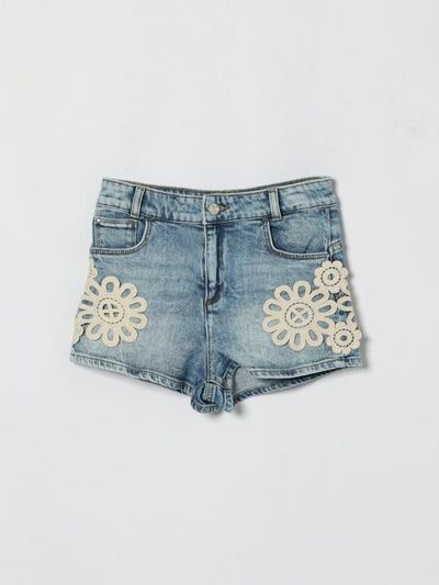 [해외] 26SS [키즈] 리우조 데님 숏팬츠 GA6062D5042 79003 Denim