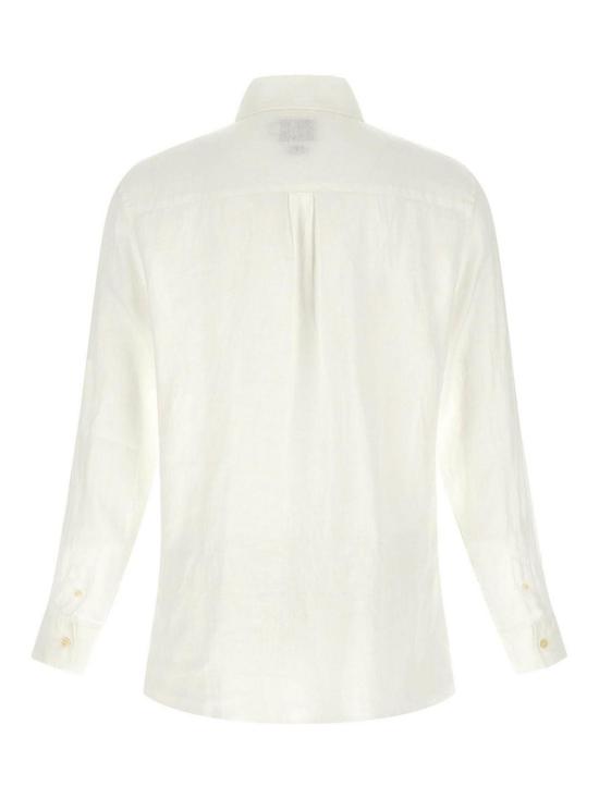 RAPHAELPOLOLONGLINEN01WHITE