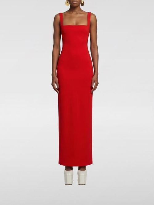 [해외] 26SS 솔러스런던 롱 원피스 OS31079 RED Ruby