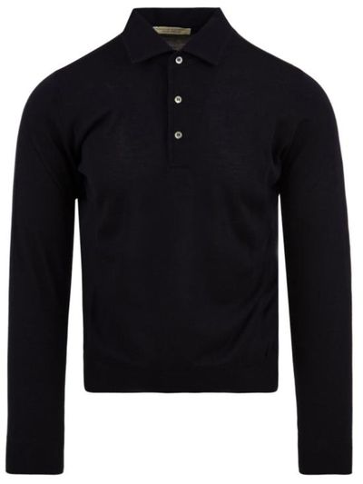 [해외] 25FW 필리포 드 로렌티스 폴로 티셔츠 PL1MLPARRM16R890 Black