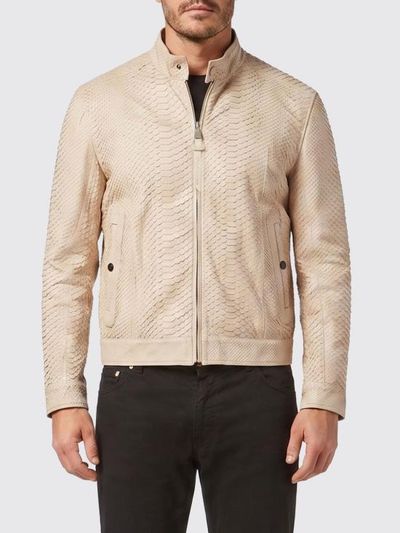 [해외] 26SS 빌리어네어 가죽 자켓 OAACMLB1425BLE003P 06 Beige