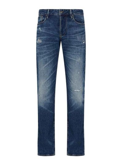 [해외] 24SS 엠포리오 아르마니 데님 팬츠 3D1J061D06Z0942 Blue