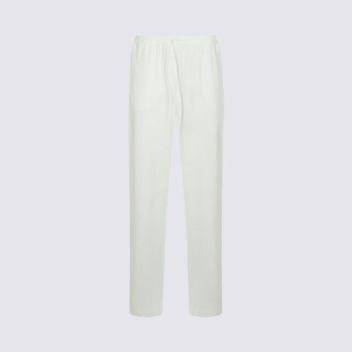 [해외] 26SS 더로우 스트레이트 팬츠 10850 K732WHT White