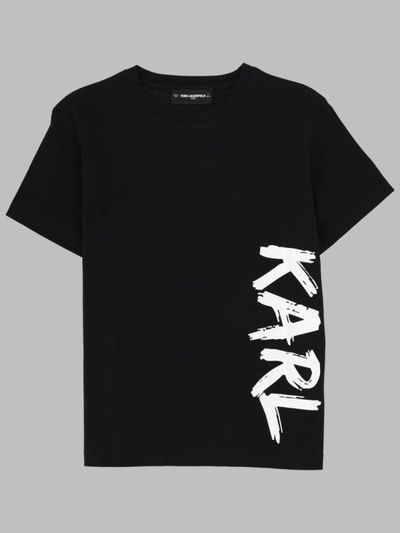 [해외] 26FW [키즈] 칼라거펠트 티셔츠 Z31095K 09B BLACK