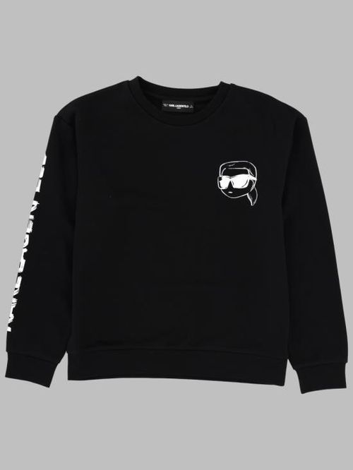 [해외] 26SS [키즈] 칼라거펠트 티셔츠 Z31088K 09B BLACK