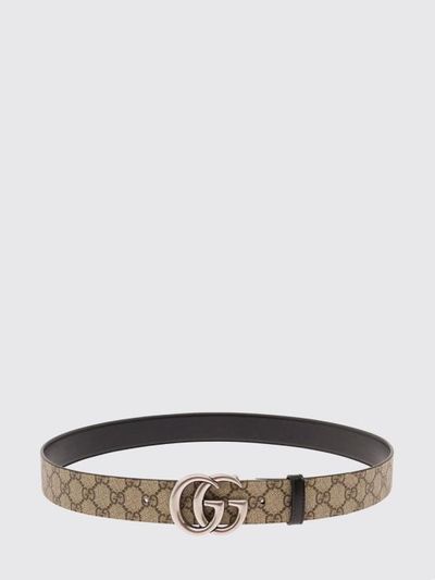 [해외] 26SS 구찌 GG 마몽 리버시블 벨트 62705592TIN 9769 Beige