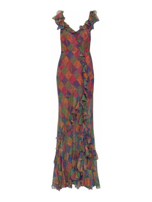 [해외] 26SS 에트로 롱 원피스 WRHA056499SA1N1X0854 Multicolour