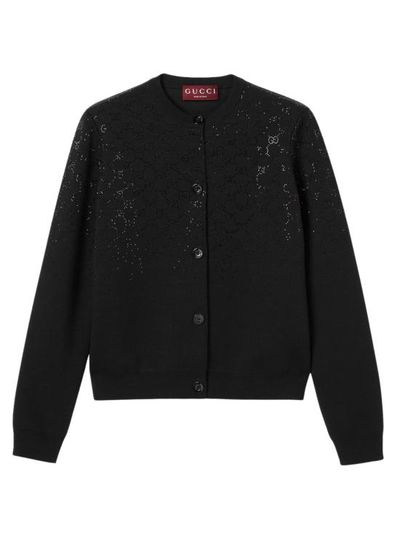 [해외] 26SS 구찌 가디건 813850 XKFB31043 BLACK