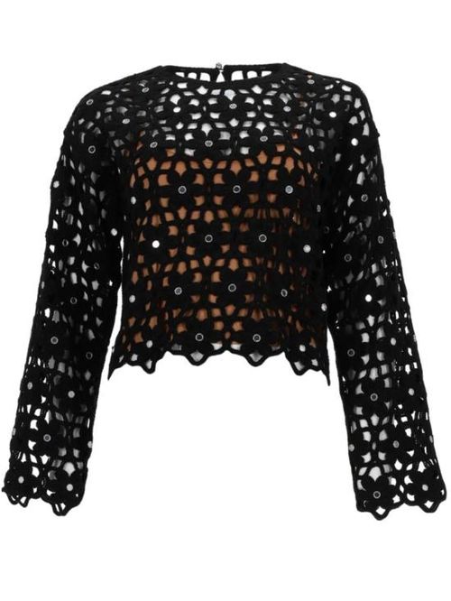 [해외] 26SS 마이클 코어스 블라우스 MS651ZMKNE 001BLACK Black