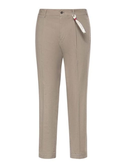 [해외] 26SS 비아지오 산타니엘로 스트레이트 팬츠 TCRE329657 Taupe