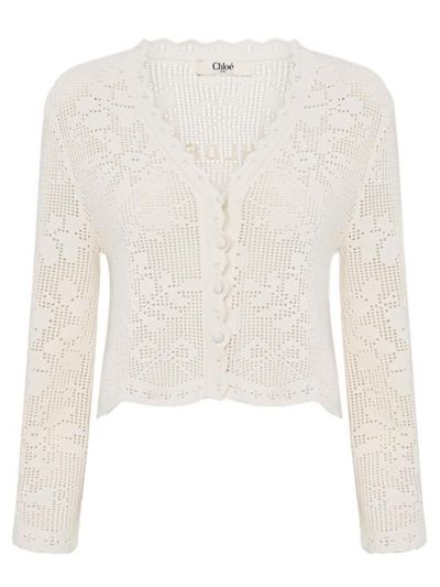 [해외] 26FW 끌로에 가디건 CH26AMC10850 101 WHITE