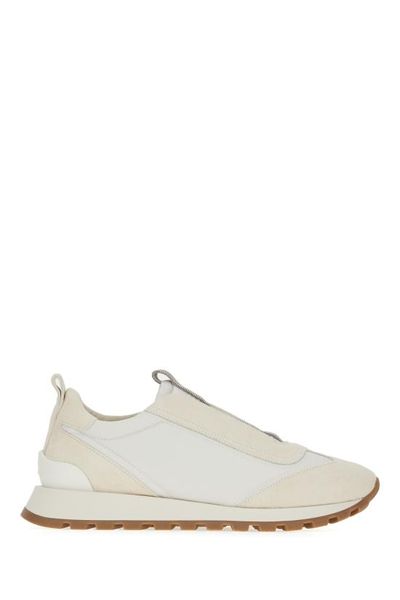 [해외] 26SS 브루넬로 쿠치넬리 스니커즈 MZSFG2127 C6280 Bianco