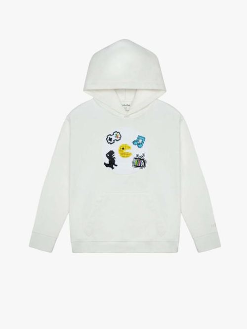 [해외] [키즈] HAHAHA 티셔츠 키즈 하하하 오가닉 코튼 커스터마이징 후드티 오프화이트