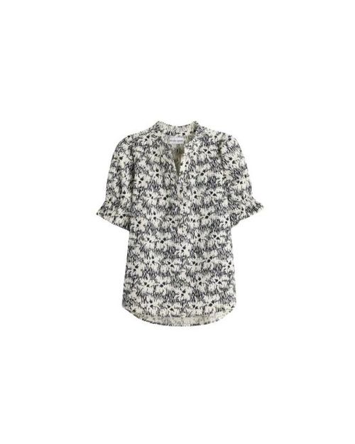 [해외] 어피스 어파트 블라우스 Apiece Apart Textured Los Altos Top Tropical Midnight