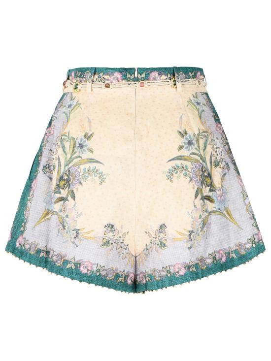 8632ASS262CREAM SCARF FLORAL