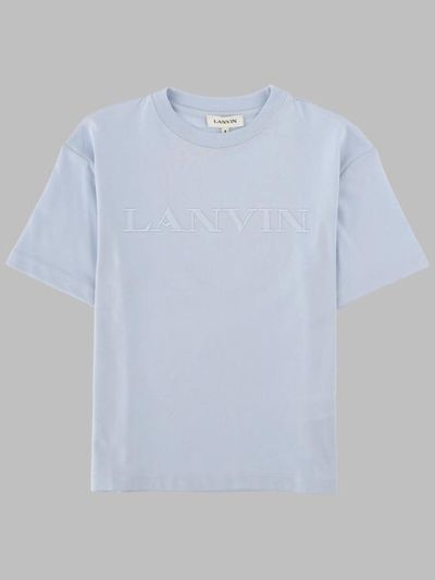 [해외] 26SS [키즈] 랑방 티셔츠 N30360K 79L BABY BLUE