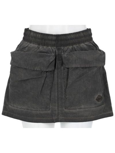 [해외] 26SS 디젤 숏 스커트 A21177 0IQAX93R Grey