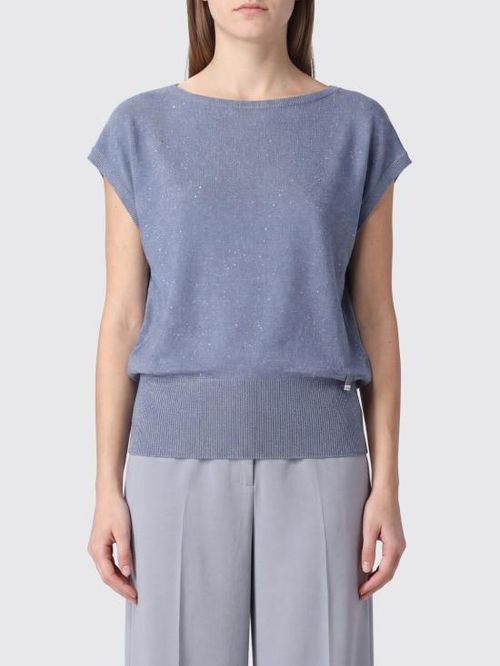 [해외] 26SS 에르노 반팔 티셔츠 MG000226D76089 9128 Gnawed Blue