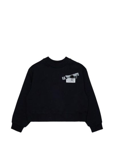 [해외] 26FW [키즈] MM6 메종마르지엘라 캐시미어 니트 M61133MM04H M6900 Nero