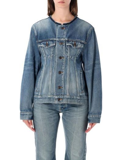 [해외] 26FW 발렌시아가 자켓 A001O6TDW14 5002 Blu